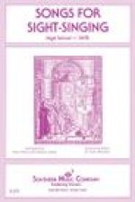 Songs for Sight Singing - Volume 1: High School Edition Satb Book