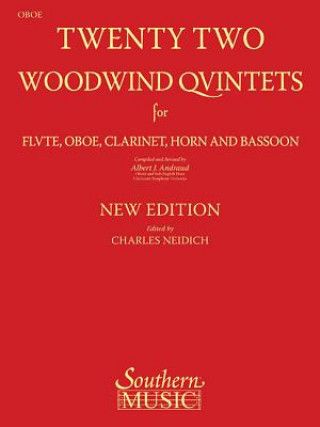 22 Woodwind Quintets - New Edition: Oboe Part