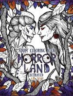 Adult Coloring Book Horror Land