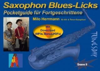 Saxophon Blues Licks - Pocketguide für Fortgeschrittene für Alt- und Tenor-Saxophon