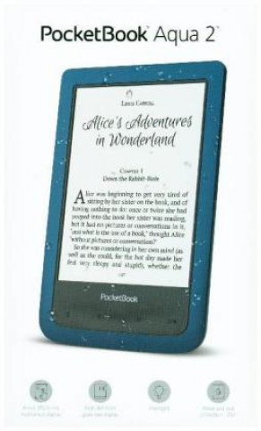 Pocketbook Aqua 2, azure, E-Book Reader