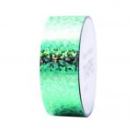 Holographic Tape, Gepunktet Tuerkis