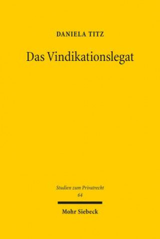 Das Vindikationslegat