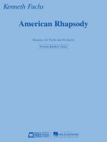 American Rhapsody: Romance for Violin and Orchestra
