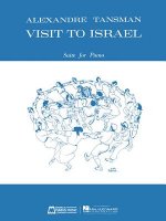 VISIT TO ISRAEL PIANO
