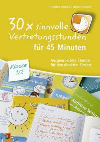 30 x sinnvolle Vertretungsstunden für 45 Minuten - Klasse 1/2