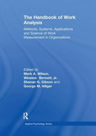 Handbook of Work Analysis