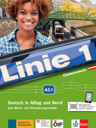 Linie 1 - Kurs- und Übungsbuch A2.1, m. DVD-ROM