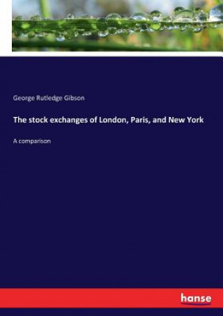 stock exchanges of London, Paris, and New York