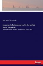 Secession in Switzerland and in the United States compared