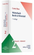 Wörterbuch Recht und Wirtschaft Band 2: Deutsch - Italienisch. Tl.2. Tl.2