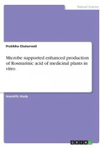 Microbe supported enhanced production of Rosmarinic acid of medicinal plants in vitro