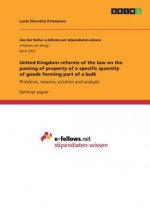 United Kingdom reforms of the law on the passing of property of a specific quantity of goods forming part of a bulk