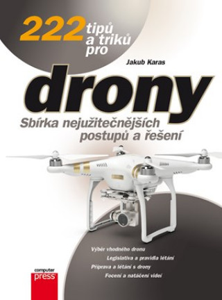 222 tipů a triků pro drony (Jakub Karas)(Brožovaná)