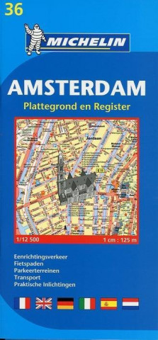 Amsterdam - Michelin City Plan 36