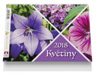 Květiny - stolní kalendář