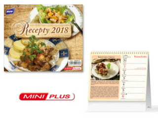 Recepty mini 2018 - stolní kalendář
