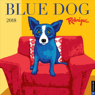 CAL 2018-BLUE DOG WALL CAL
