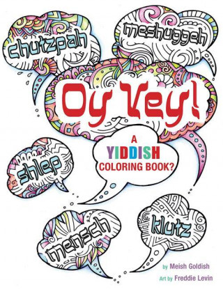 Oy Vey a Yiddish Coloring Book