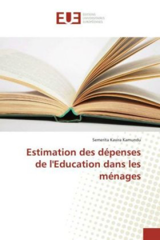 Estimation des dépenses de l'Education dans les ménages