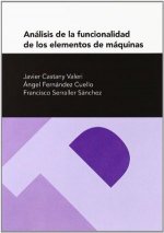 Análisis de la funcionalidad de los elementos de máquinas