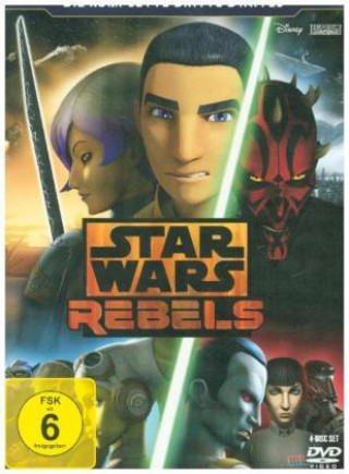 Star Wars Rebels. Staffel.3, 4 DVDs, 4 DVD-Video