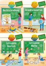 Pixi Wissen: Pixi Wissen 4er-Set: Basiswissen Grundschule (4x1 Exemplar)