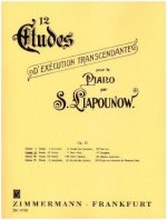 12 Études d'exécution transcendante / Zwölf Etüden in fortschreitender Schwierigkeit, für Klavier