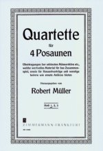 Ausgewählte Quartette, 4 Posaunen, Stimmensatz. H.1