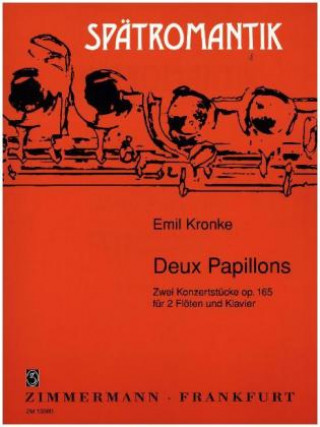 Deux Papillons op. 165, 2 Flöten und Klavier