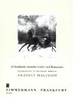 15 berühmte russische Lieder und Romanzen, Gesang und Gitarre