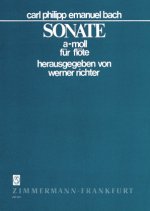 Sonate a-Moll Wq 132, Flöte