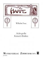 Acht große Konzert-Etüden, Harfe