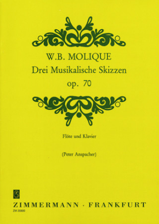 Drei musikalische Skizzen op. 70, Flöte und Klavier