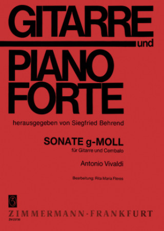 Sonate g-Moll, Gitarre und Cembalo