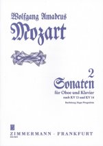 Zwei Sonaten C-Dur und F-Dur KV 14+13, Oboe und Klavier