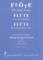 Zwölf kleine Sonaten op. 13, 2 Flöten, Spielpartitur. H.1