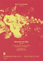 Souvenir du Rigi op. 34, Flöte, Horn (Violoncello) und Klavier (mit Glöckchen in C ad lib.), Partitur und Stimmen