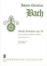 Sechs Sonaten op.16, Flöte (Violine) und Klavier (Cembalo). H.2