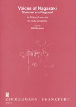 Voices of Nagasaki, Flöten-Ensemble, Partitur und Stimmen