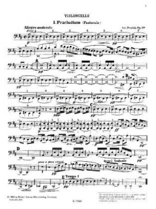 Suite op. 39 für das Orchester, Violoncello