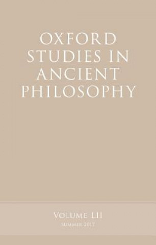 Oxford Studies in Ancient Philosophy, Volume 52