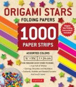 Origami Stars Papers 1,000 Paper Strips in Assorted Colors