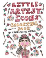 Little Artist Icons Coloring Book