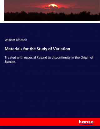 Materials for the Study of Variation