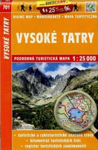 Vysoké Tatry 1:25 000