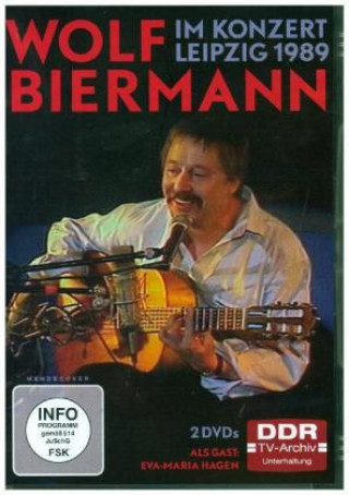 Wolf Biermann im Konzert Leipzig 1989