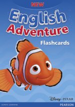 New English Adventure PL Starter and 1/GL Starter A and B Flashcards