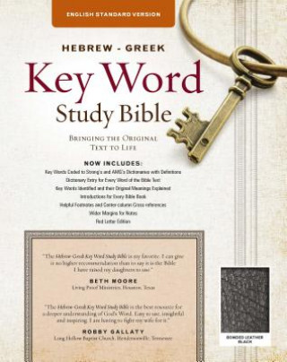 The Hebrew-Greek Key Word Study Bible: ESV Edition, Black Bonded Leather (Warren Patrick Baker,Spiros Zodhiates)(Twarda)
