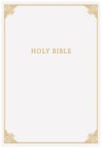 CSB Family Bible, White Bonded Leather Over Board